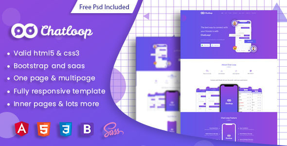 Chatloop - Angular 21 App Landing Page