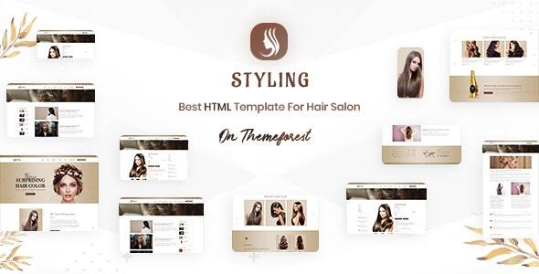 Styling - Barber shop & Hair Salon Bootstrap 5 HTML Ecommerce Template