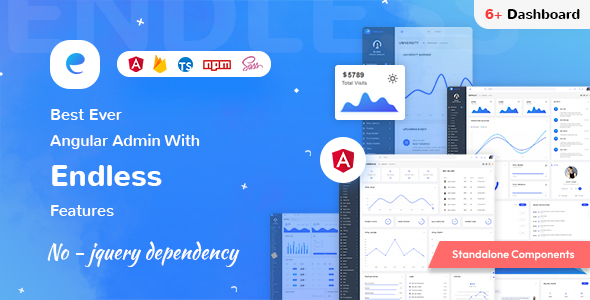 Endless - Angular 21 Admin Template